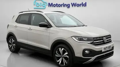 Used VW T-Cross Black Edition 95 HP (69 kW) 2021 Grey SUV