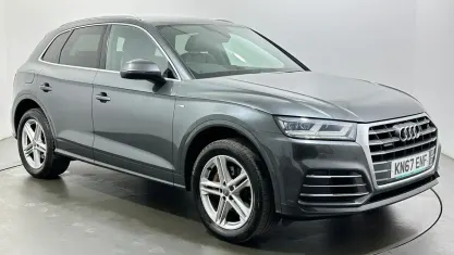 Used Audi Q5 S-Line 190 HP (139 kW) 2017 Grey SUV