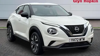 Used Nissan Juke Acenta 117 HP (86 kW) 2022 White SUV