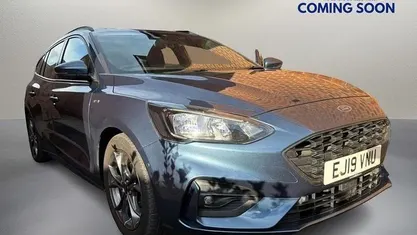 Blue Used 2019 Ford Focus ST-Line Estate | £10,650 (Fair price)