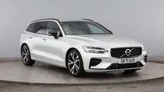 Silver Used 2021 Volvo V60 R-Design Estate | £24,000 (Fair price)