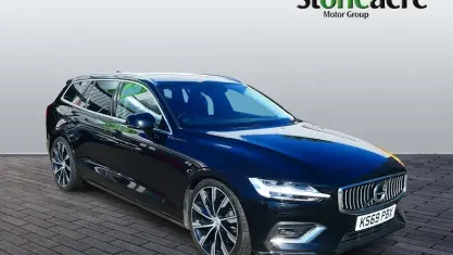 Used Volvo V60 Inscription 190 HP (139 kW) 2019 Black Estate