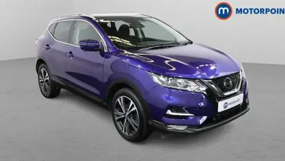 Used Nissan Qashqai N-Connecta 158 HP (116 kW) 2021 Blue SUV
