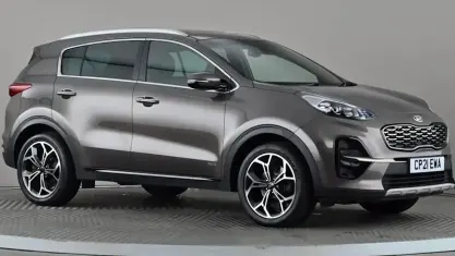 Used Kia Sportage GT-Line 177 HP (130 kW) 2021 Brown SUV