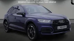 Navarra blue metallic/navarra blue metallic Used 2019 Audi Q5 Black Edition SUV | £24,250 (Fair price)