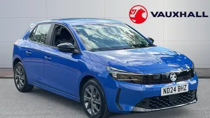 Used Vauxhall Corsa Design Edition 101 HP (74 kW) 2024 Blue Hatchback