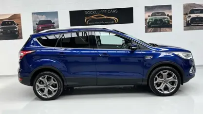 Used Ford Kuga ST-Line X 150 HP (110 kW) 2018 Blue SUV