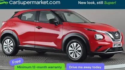 Begagnad Nissan Juke Visia 114 HK (83 kW) 2023 Röd SUV