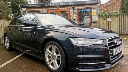 Blue Used 2017 Audi A6 S-Line Sedan | £6,995 (Fair price)