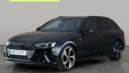 Used Audi A4 Black Edition 150 HP (110 kW) 2023 Black Estate