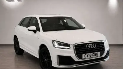 Used Audi Q2 S-Line 150 HP (110 kW) 2018 White SUV
