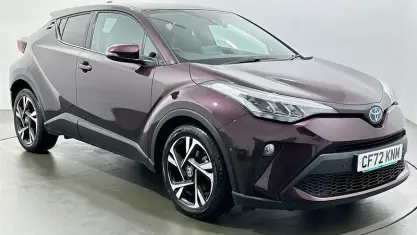 Used Toyota C-HR Design 122 HP (89 kW) 2023 Mauve/purple SUV