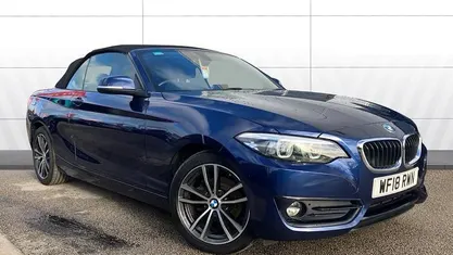 Used 2020 BMW 218 Sport Line Cabriolet | £11,181 (Fair price)
