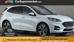 White Used 2021 Ford Kuga ST-Line X SUV | £17,697 (Fair price)