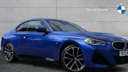Used BMW 220 M Sport 184 HP (135 kW) 2022 Blue Coupe