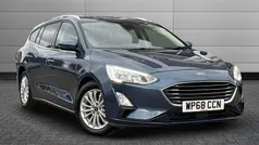 Blue Used 2018 Ford Focus Titanium Estate | £10,550 (Fair price)