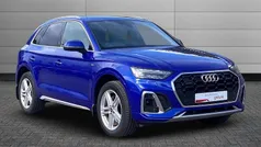 Blue Used 2022 Audi Q5 S-Line SUV | £32,095 (Fair price)