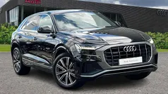Black Used 2021 Audi Q8 S-Line SUV | £42,956 (Fair price)