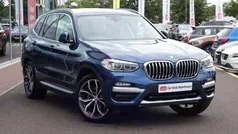 Blue Used 2018 BMW X3 xLine SUV | £21,998 (Fair price)