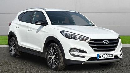 Używany Hyundai Tucson GO! 177 KM (130 kW) 2018 Biały SUV