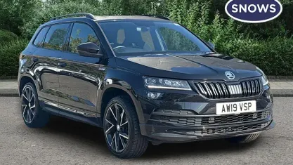 Used Skoda Karoq SportLine 150 HP (110 kW) 2019 Black SUV