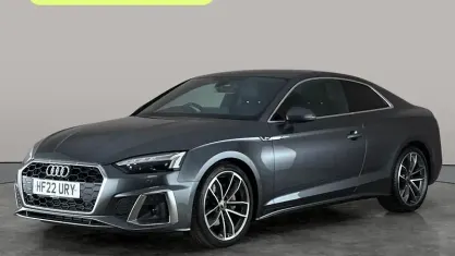 Used Audi A5 S-Line 204 HP (150 kW) 2022 Grey Coupe