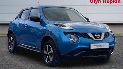 Usado Nissan Juke 113 HP (83 kW) 2018 Azul SUV