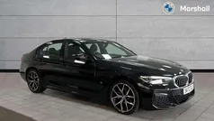 Black Used 2022 BMW 520 M Sport Sedan | £29,119 (Fair price)
