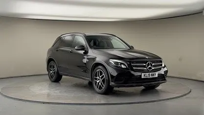 Obsidian black Used 2019 Mercedes GLC220 AMG SUV | £22,300 (Fair price)