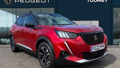 Second-hand Peugeot 2008 GTi 131 CP (96 kW) 2022 Roșu SUV