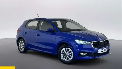 Used Skoda Fabia Comfort 80 HP (58 kW) 2023 Blue Hatchback