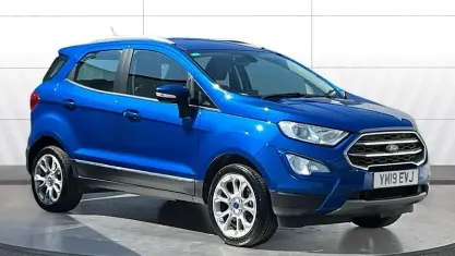 Used Ford Ecosport Titanium 101 HP (74 kW) 2019 Blue SUV