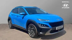 Surfy blue Used 2021 Hyundai Kona Ultimate SUV | £18,119 (Fair price)
