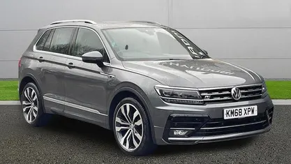 Used VW Tiguan R-line 150 HP (110 kW) 2018 Grey SUV