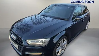 Blue Used 2018 Audi A3 Sportback S-Line Hatchback | £16,150 (Fair price)
