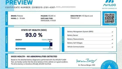 Used Polestar 2 Long Range Single Motor 169 kW (231 HP) 2022 Hatchback