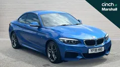 Blue Used 2018 BMW 218 M Sport Coupe | £14,491 (Fair price)