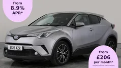 Silver Used 2018 Toyota C-HR SUV | £14,368 (Fair price)