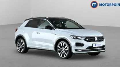 Used VW T-Roc R-line 150 HP (110 kW) 2020 Silver SUV