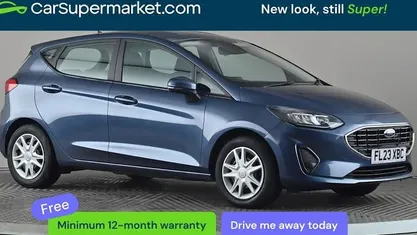 Usado Ford Fiesta Trend 101 HP (74 kW) 2022 Azul Citadino