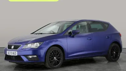 Used Seat Leon SE Dynamic 116 HP (85 kW) 2020 Blue Hatchback