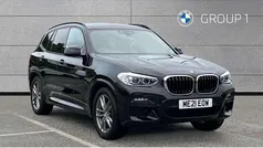 Black Used 2021 BMW X3 M Sport SUV | £30,450 (Fair price)