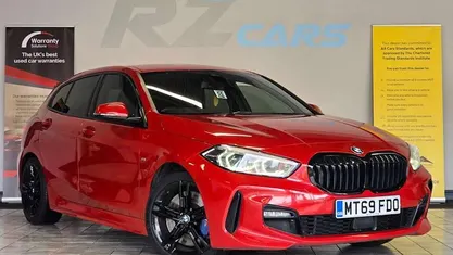 Used BMW 118 M Sport 140 HP (102 kW) 2019 Red Hatchback