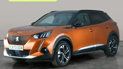 Used Peugeot e-2008 GT 100 kW (136 HP) 2022 Orange SUV