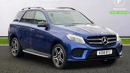 Begagnad Mercedes GLE350 AMG 258 HK (189 kW) 2018 Blå Kombi