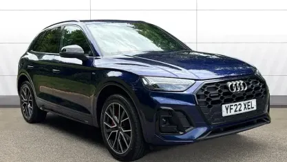 Used Audi Q5 Comfort 265 HP (194 kW) 2022 Blue SUV