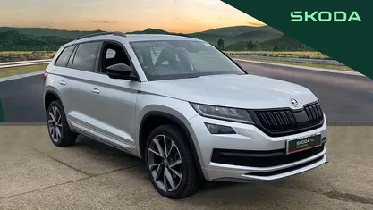 Silver Used 2021 Skoda Kodiaq SportLine SUV | £27,362 (Fair price)