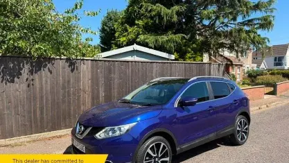 Used Nissan Qashqai Tekna 110 HP (80 kW) 2014 Blue SUV
