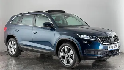 Blue Used 2018 Skoda Kodiaq SUV | £17,350 (Good price)
