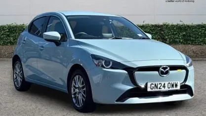 Used Mazda 2 Exclusive-Line 116 HP (85 kW) 2024 Blue Hatchback